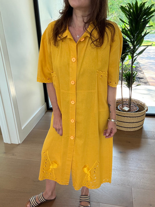 Batiche linen dress